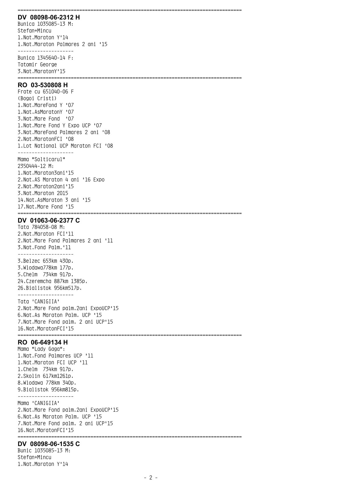 411010-24 M consangvin loc 1 National Mare Fond Y 2011