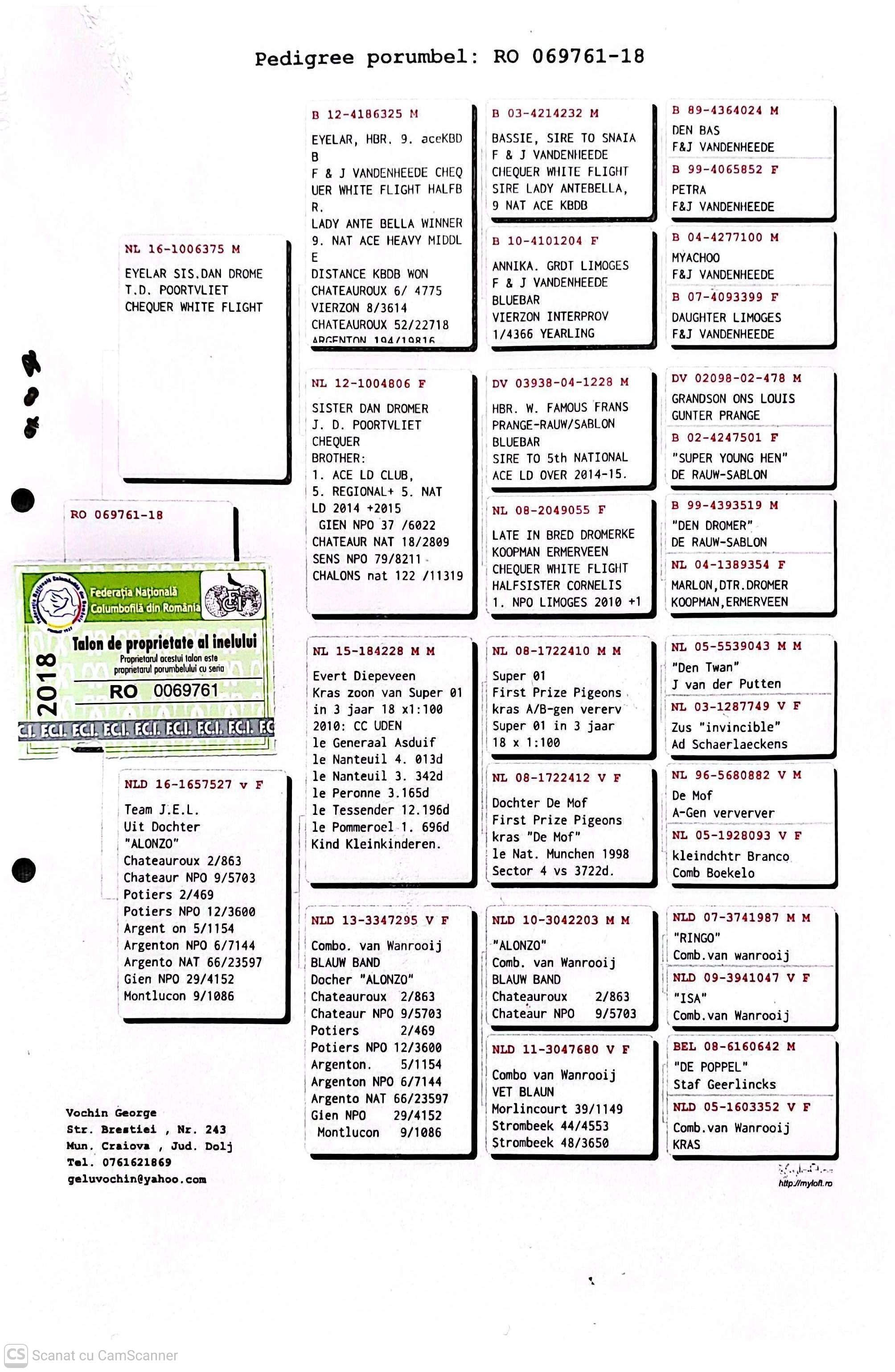 69761-18 F orig. Vochin George, linie Alonzo, Super 01