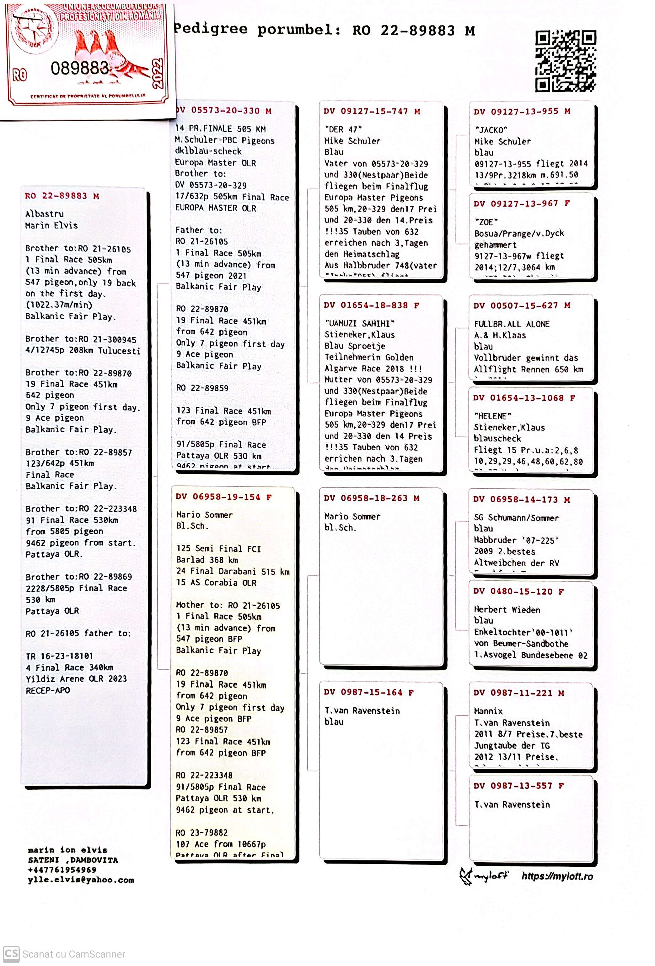 RO 89883-22 M orig. Marin Elvis, frate loc 1 Finala BFP 2021